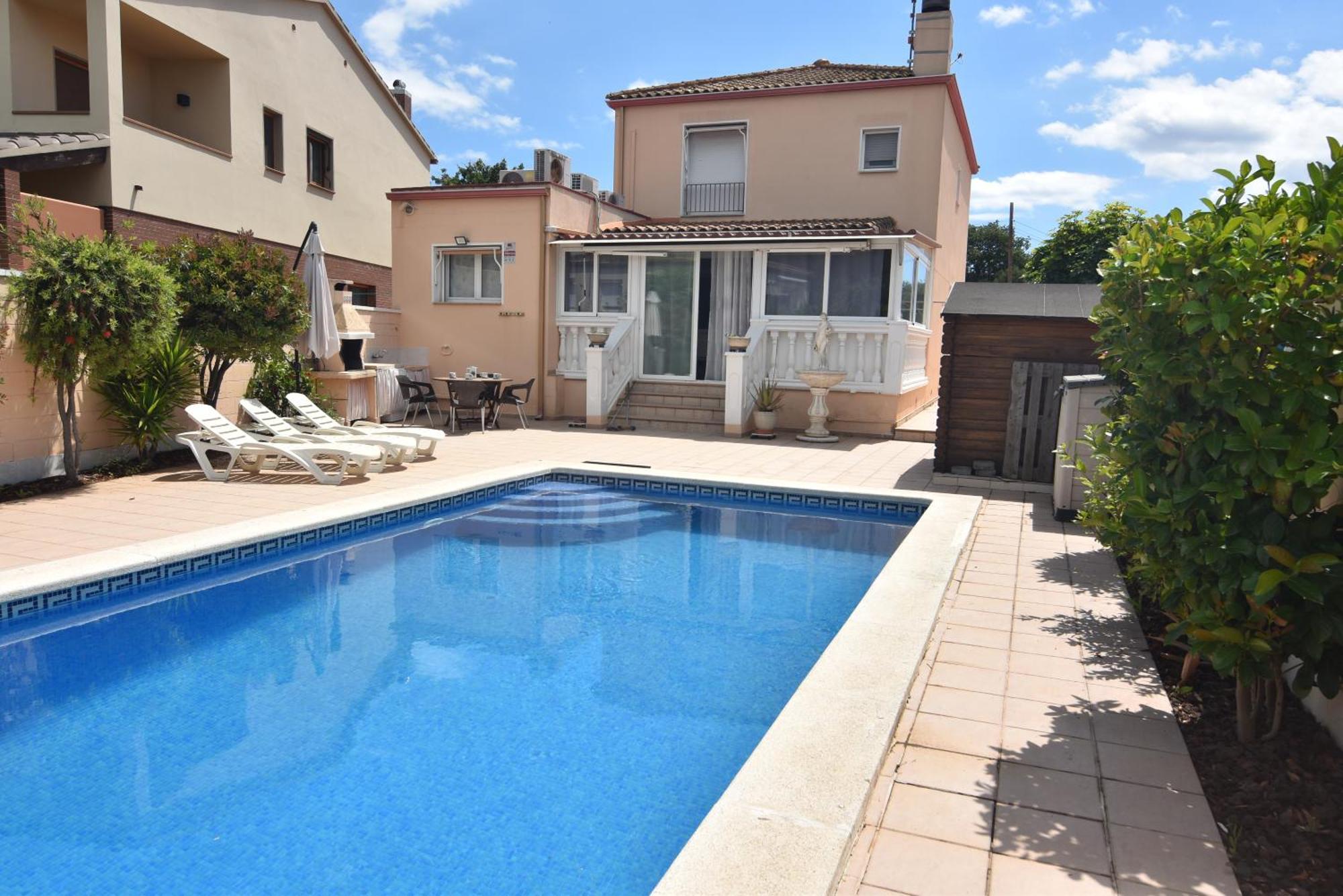 Rnet - Collsacabra Villa Con Piscina Privada Roses Zewnętrze zdjęcie